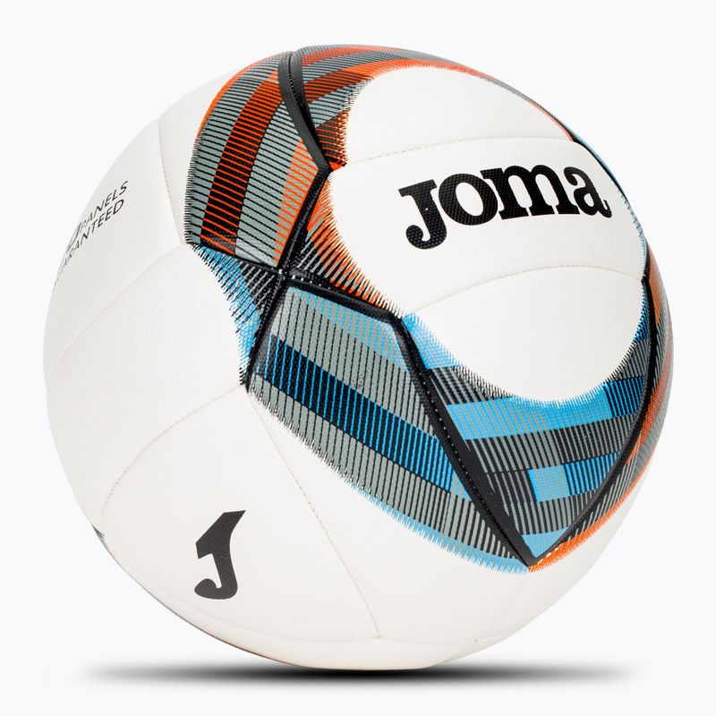 Piłka do piłki nożnej Joma Dynamic III white/black/blue/orange rozmiar 5 2