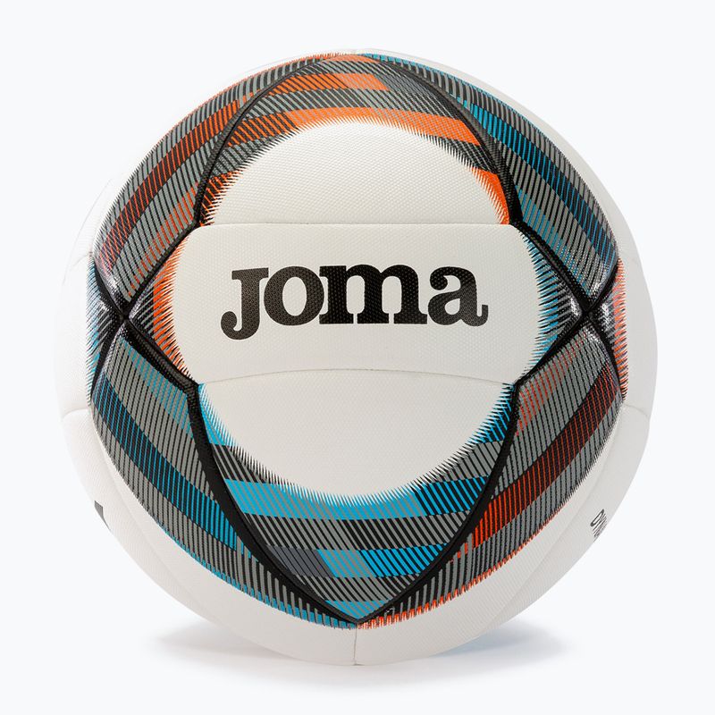 Piłka do piłki nożnej Joma Dynamic III white/black/blue/orange rozmiar 5