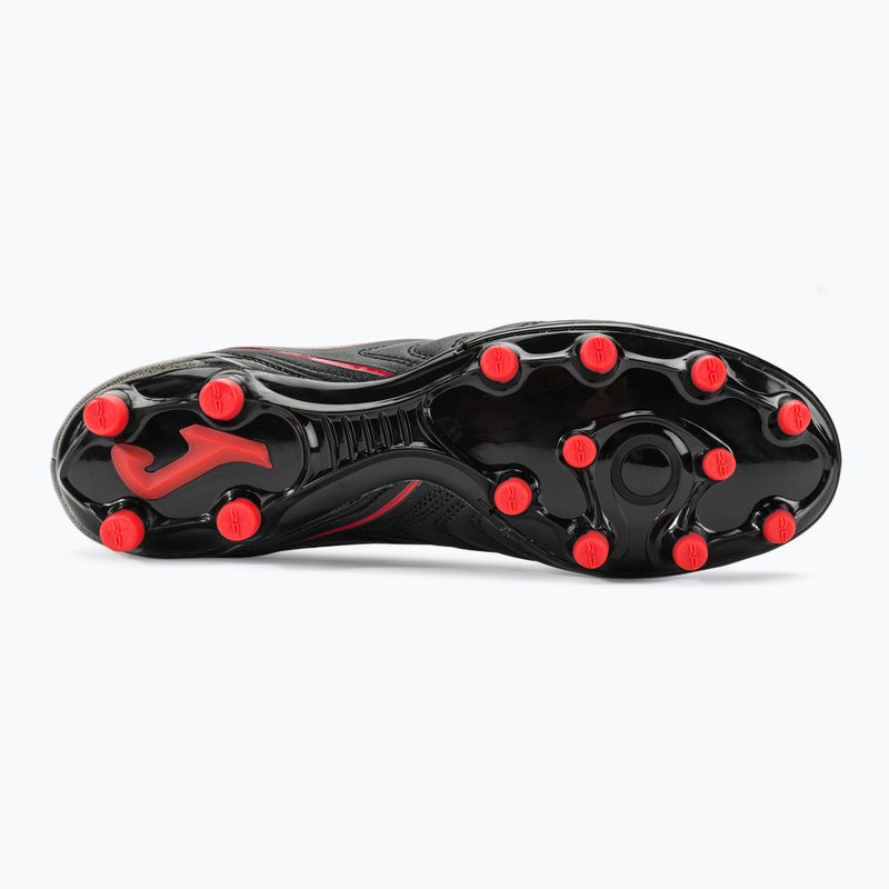 Buty piłkarskie męskie Joma Aguila FG black/red 5