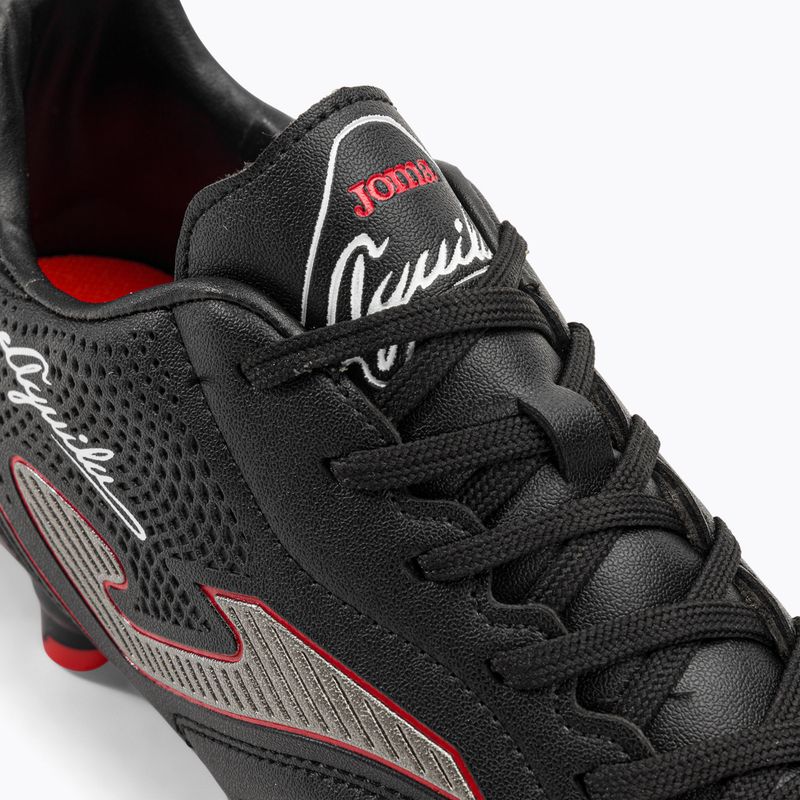 Buty piłkarskie męskie Joma Aguila FG black/red 8