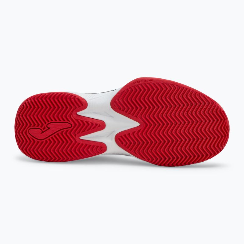 Buty do tenisa dziecięce Joma Master 1000 JR C white/ red 4
