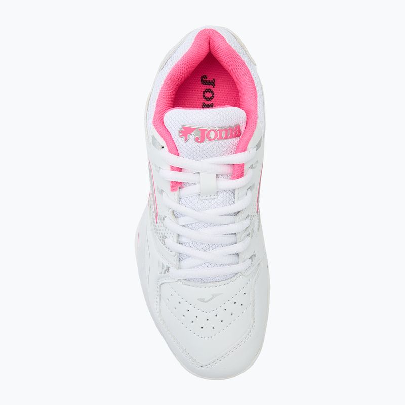 Buty do tenisa dziecięce Joma Master 1000 JR C white/ fuchsia 5