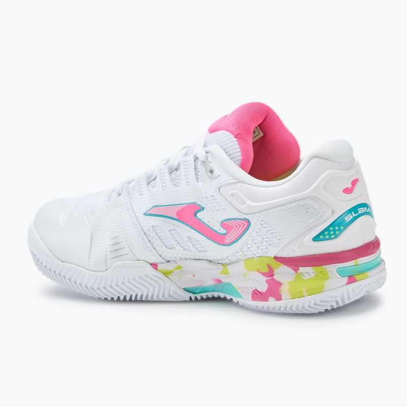 Buty do padla dziecięce Joma Slam JR C white/pink 3