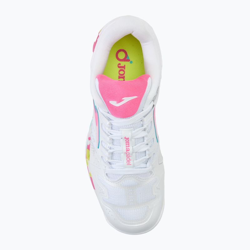 Buty do padla dziecięce Joma Slam JR C white/pink 5