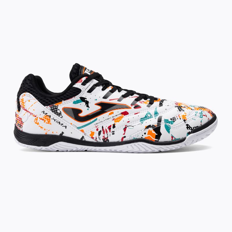 Buty piłkarskie męskie Joma Maxima IN white/orange/red 2