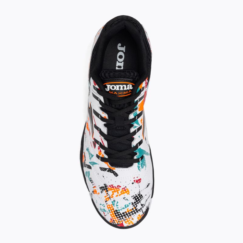 Buty piłkarskie męskie Joma Maxima IN white/orange/red 7