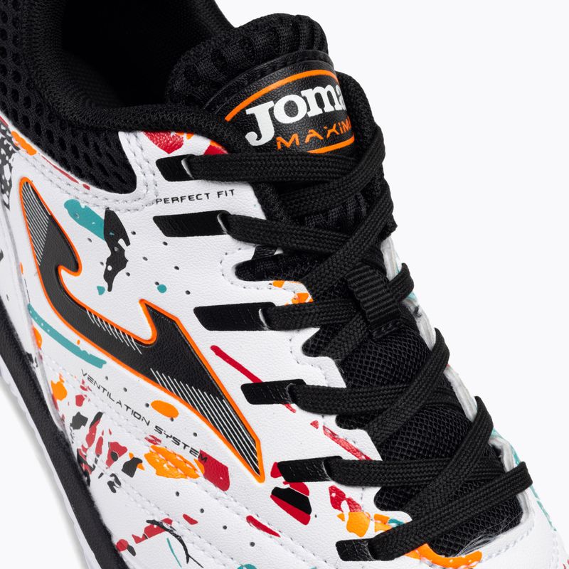 Buty piłkarskie męskie Joma Maxima IN white/orange/red 9