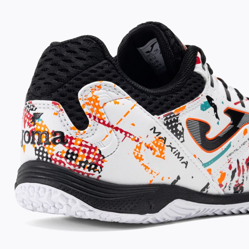 Buty piłkarskie męskie Joma Maxima IN white/orange/red 10
