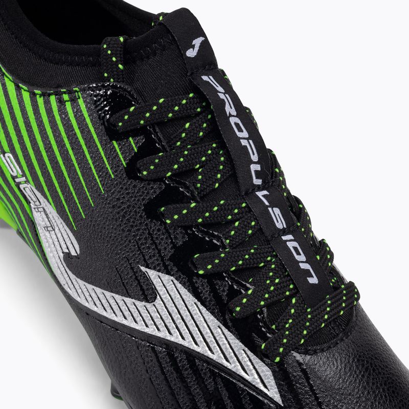 Buty piłkarskie męskie Joma Propulsion Cup FG black/green fluor 8