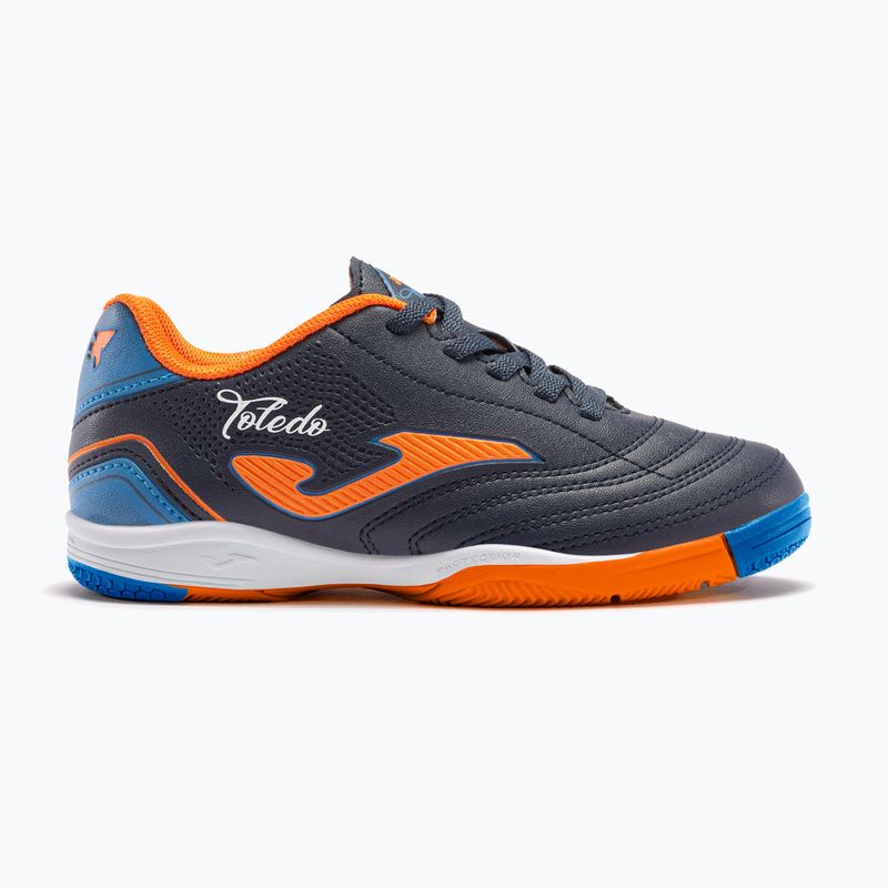 Buty piłkarskie dziecięce Joma Toledo Jr IN navy/orange 11