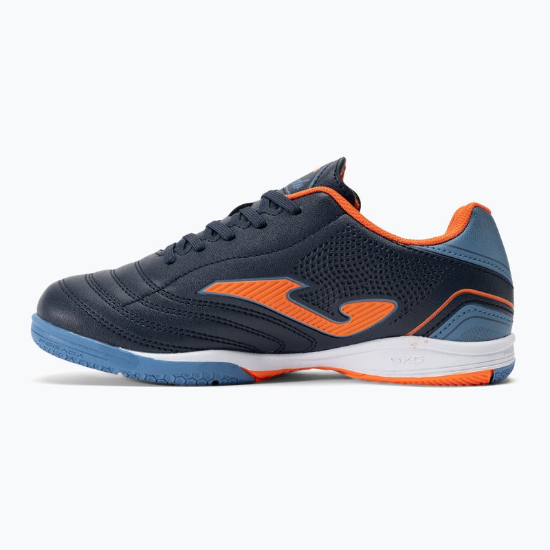 Buty piłkarskie dziecięce Joma Toledo Jr IN navy/orange 10