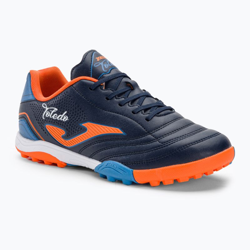 Buty piłkarskie dziecięce Joma Toledo Jr TF navy/orange