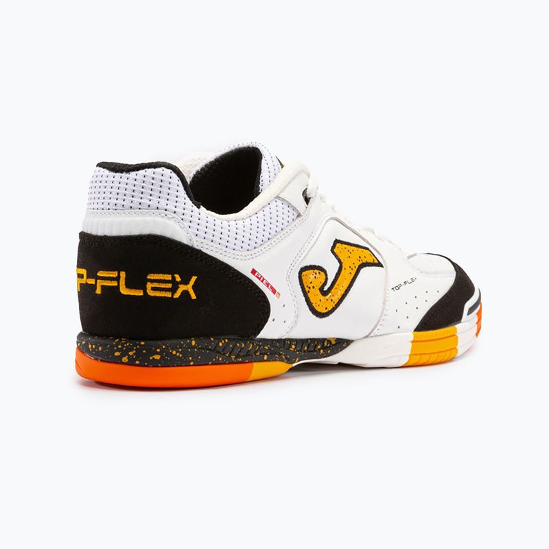Buty piłkarskie męskie Joma Top Flex IN white/black 13