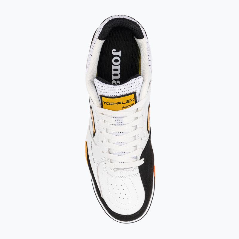 Buty piłkarskie męskie Joma Top Flex IN white/black 6