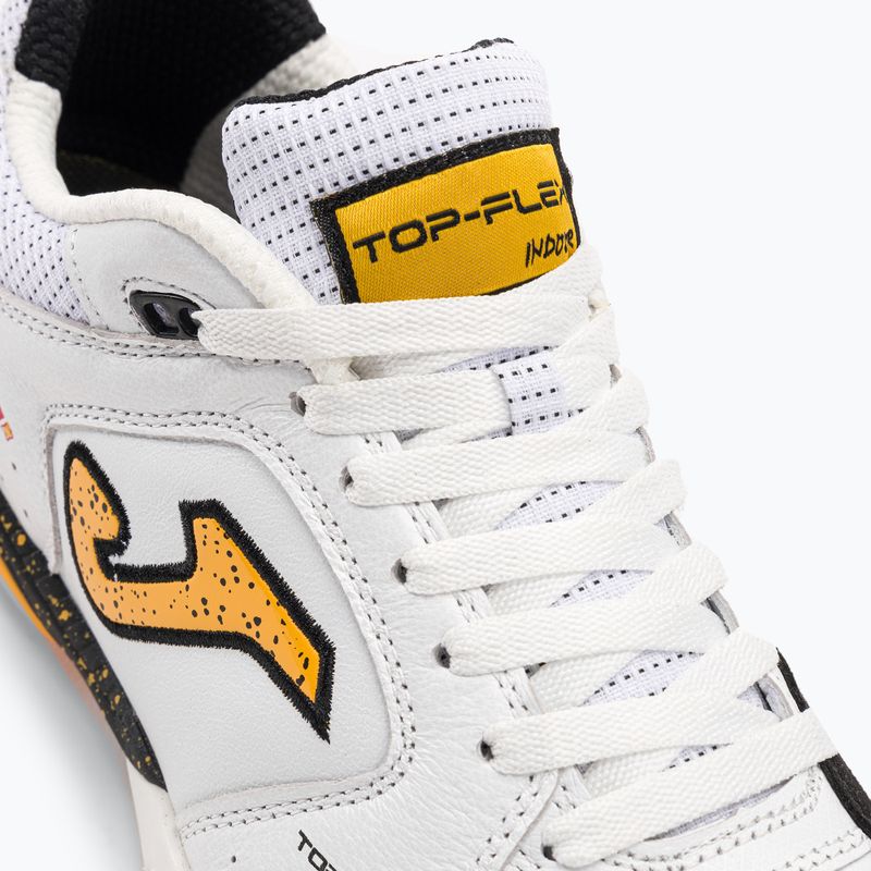 Buty piłkarskie męskie Joma Top Flex IN white/black 8