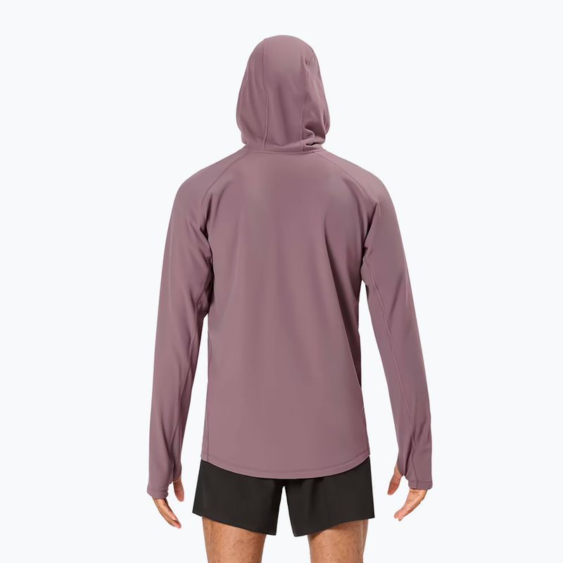Kurtka do biegania męska NNormal Active Warm albergini/purple 3