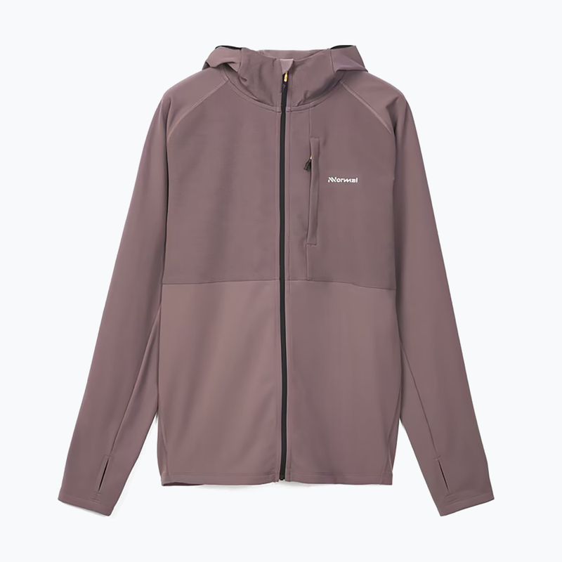 Kurtka do biegania męska NNormal Active Warm albergini/purple 4