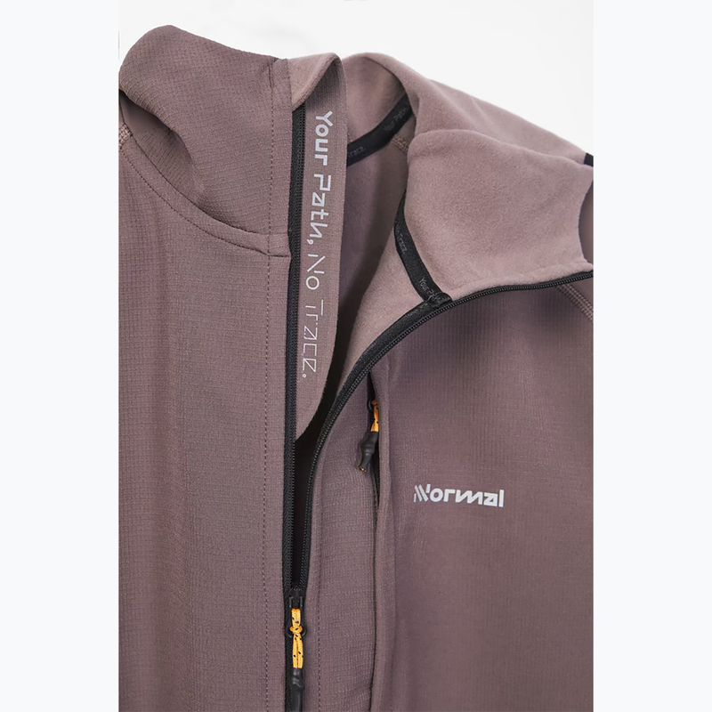 Kurtka do biegania męska NNormal Active Warm albergini/purple 5