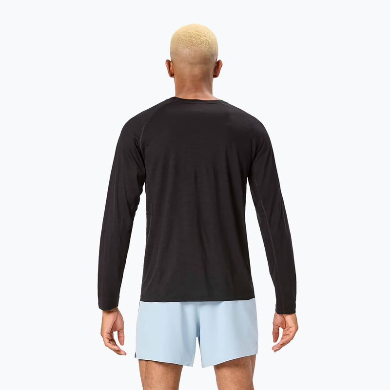 Longsleeve do biegania męski NNormal Merino black 3