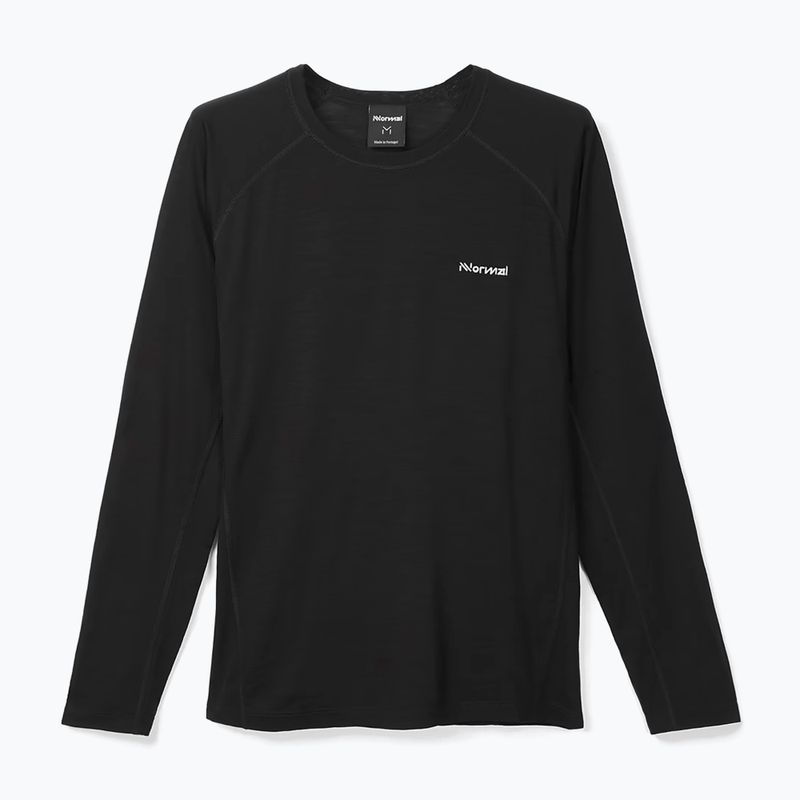 Longsleeve do biegania męski NNormal Merino black 5