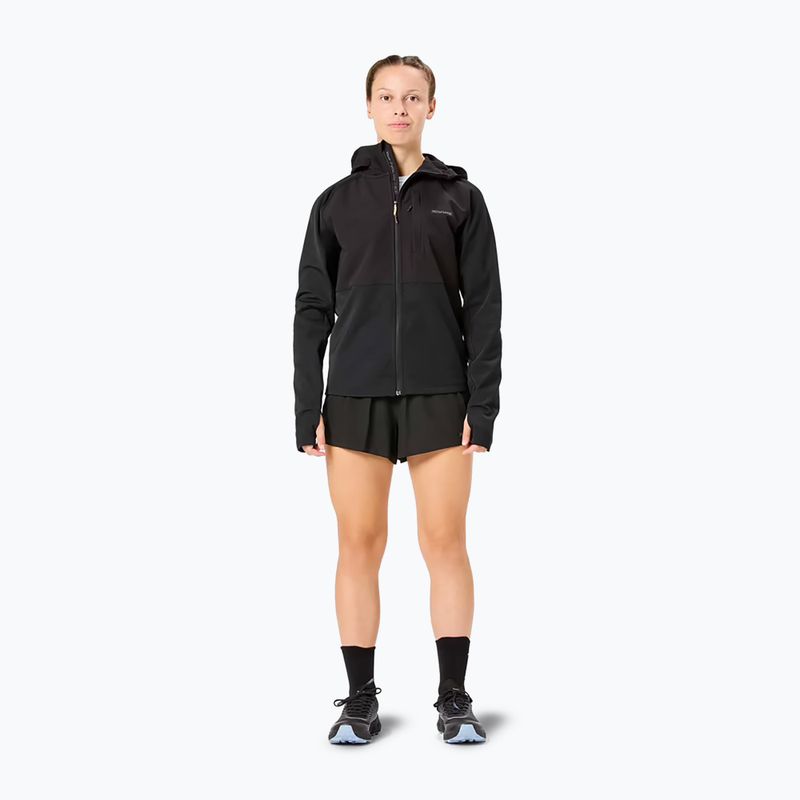 Kurtka do biegania damska NNormal Active Warm svart/black 2