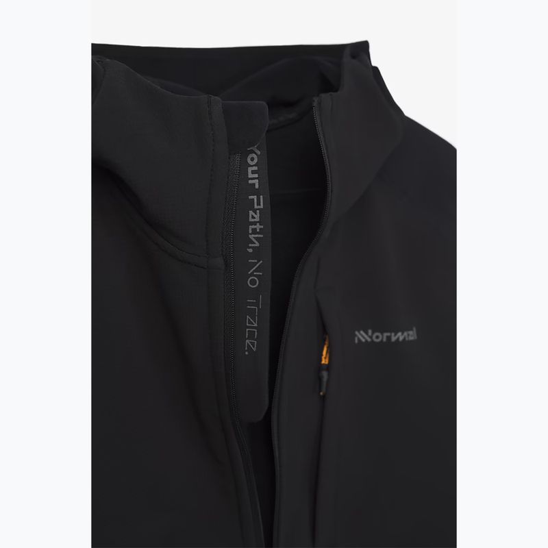 Kurtka do biegania damska NNormal Active Warm svart/black 6