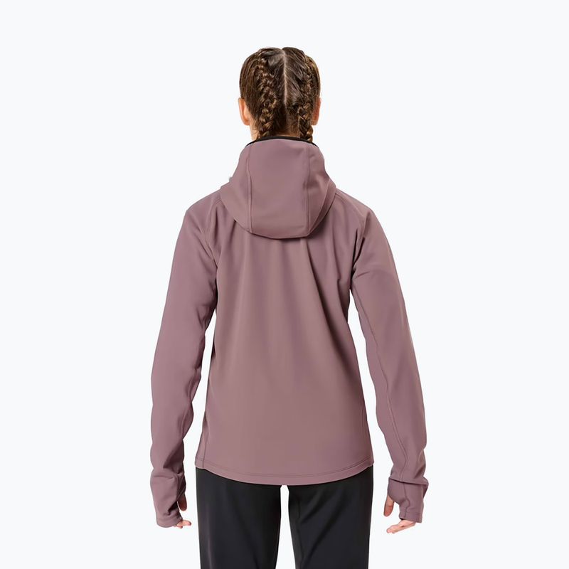 Kurtka do biegania damska NNormal Active Warm albergini/purple 3