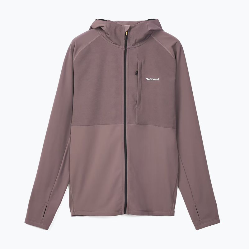 Kurtka do biegania damska NNormal Active Warm albergini/purple 4