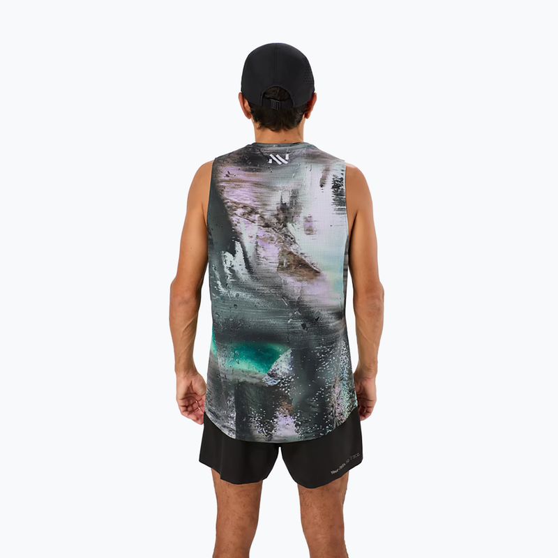 Koszulka do biegania męska NNormal Race Tank multicolor 4