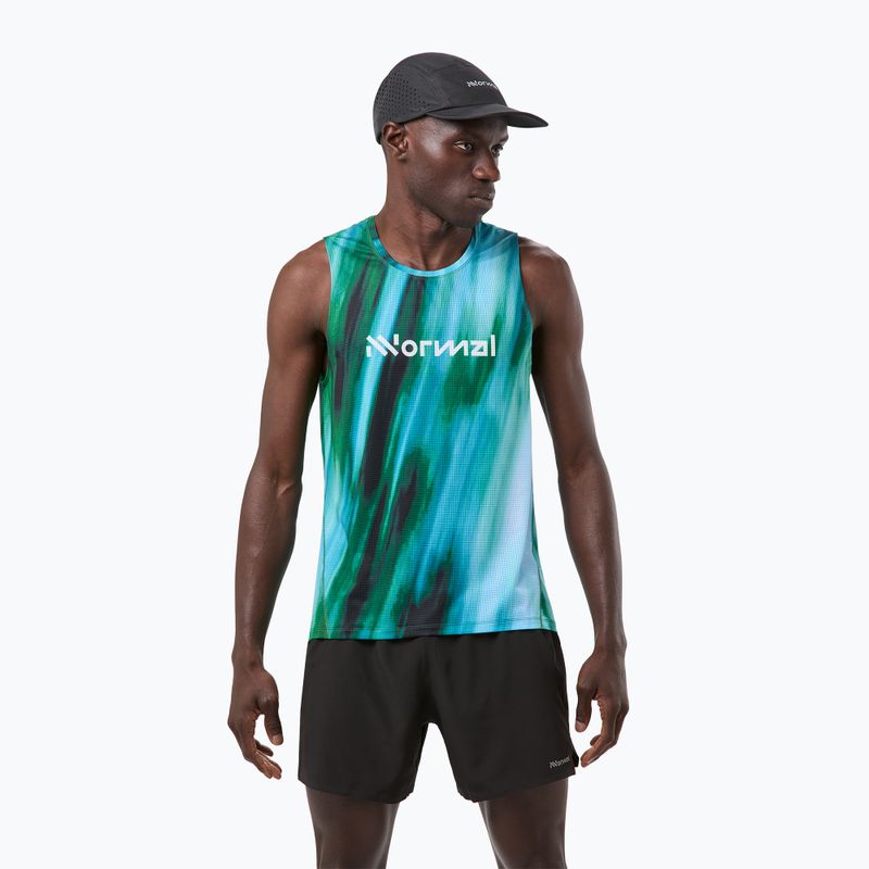 Koszulka do biegania męska NNormal Race Tank multicolor