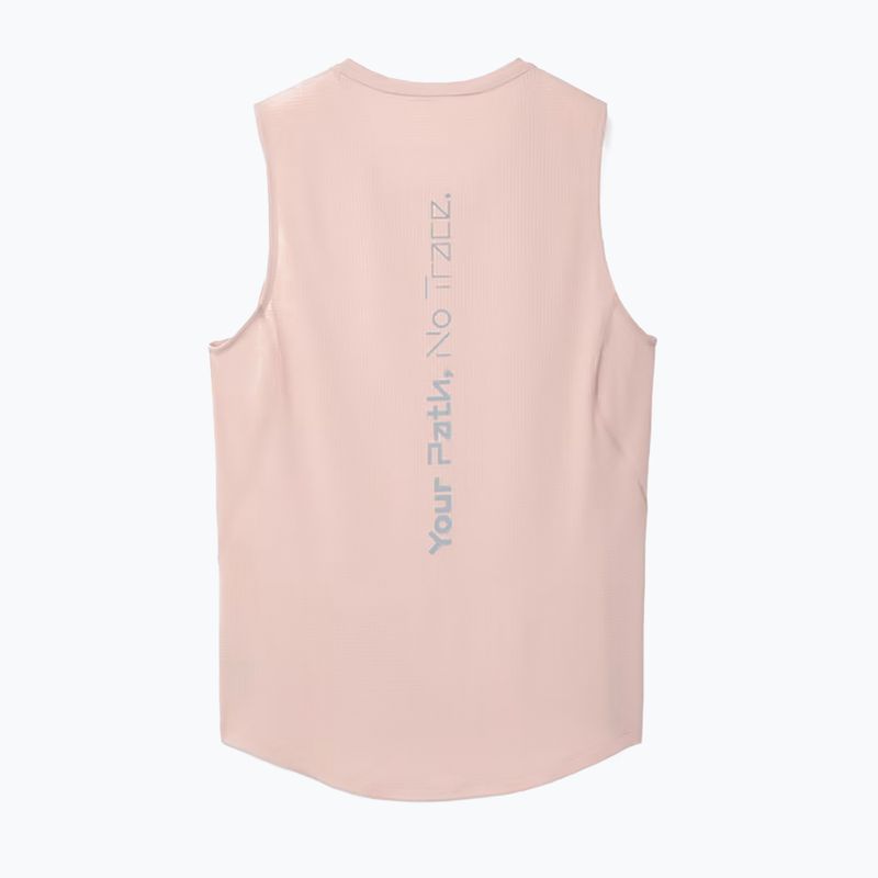 Koszulka do biegania męska NNormal Race Tank pink 2