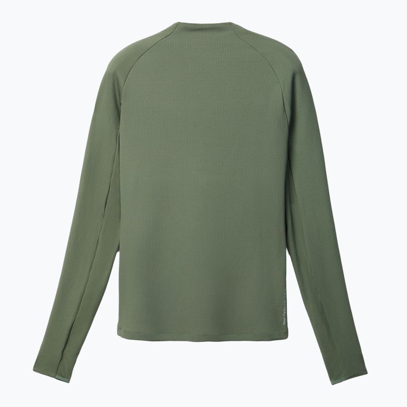 Longsleeve do biegania damski NNormal Trail green 10