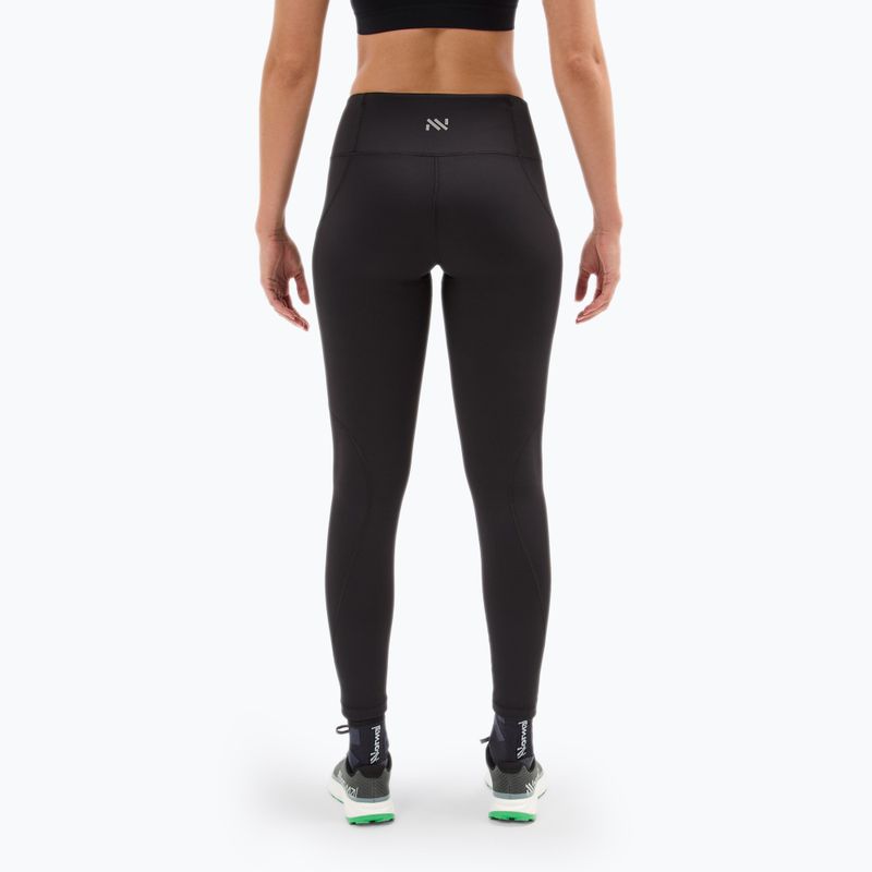 Legginsy do biegania damskie NNormal Active black 3