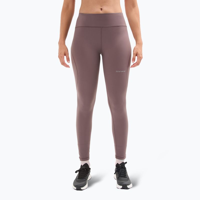 Legginsy do biegania damskie NNormal Active purple 3