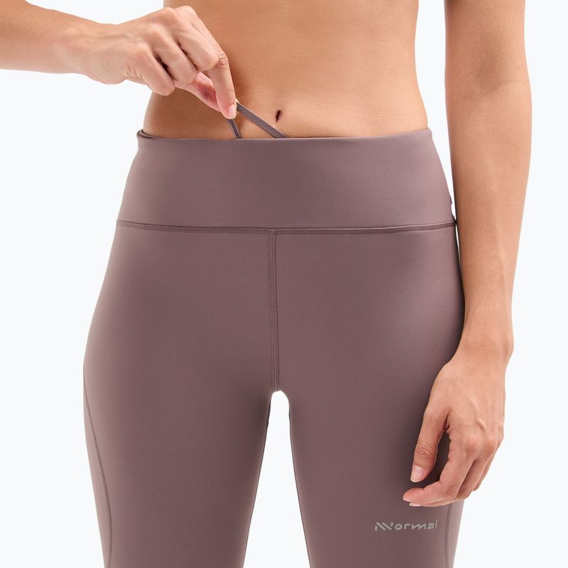 Legginsy do biegania damskie NNormal Active purple 5