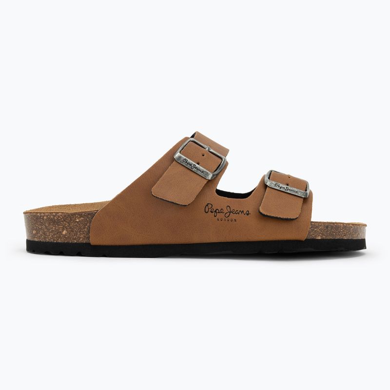 Klapki damskie Pepe Jeans Oban Classic 1 brown 2