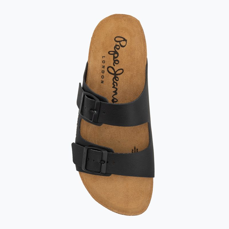 Klapki damskie Pepe Jeans Oban Classic 1 black 5