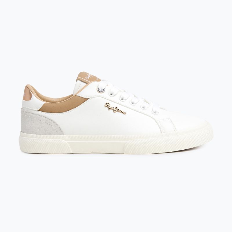 Buty damskie Pepe Jeans Kenton Court golden ochre brown 8