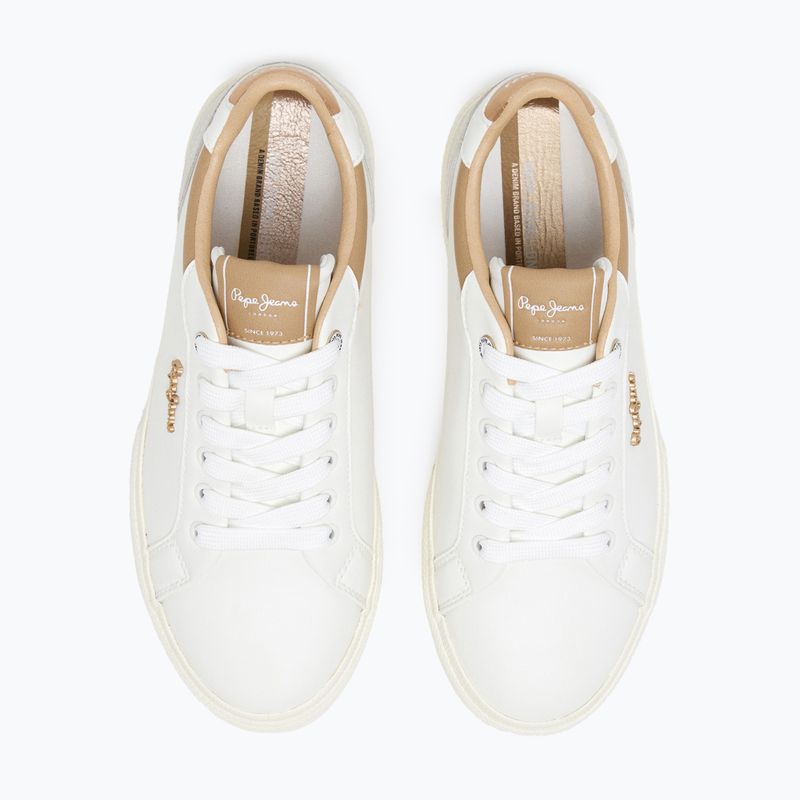 Buty damskie Pepe Jeans Kenton Court golden ochre brown 9