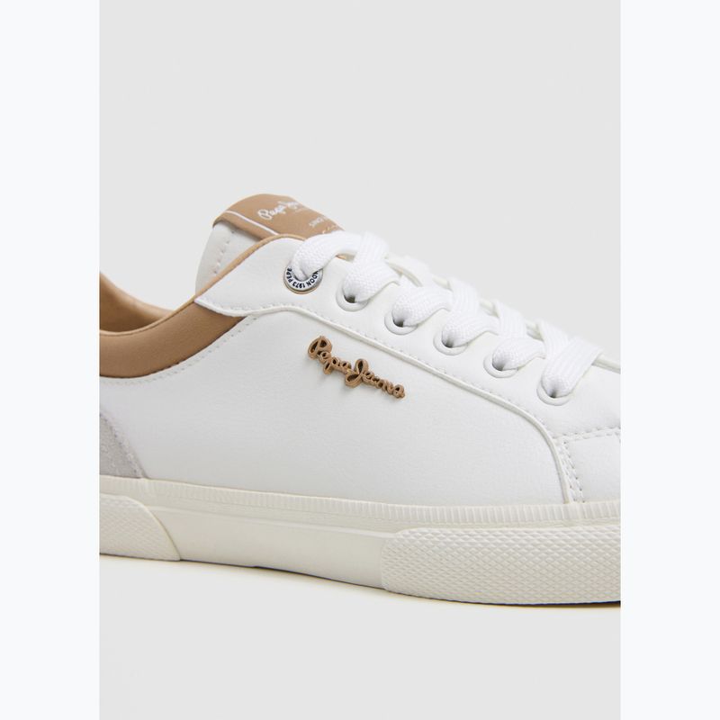 Buty damskie Pepe Jeans Kenton Court golden ochre brown 11