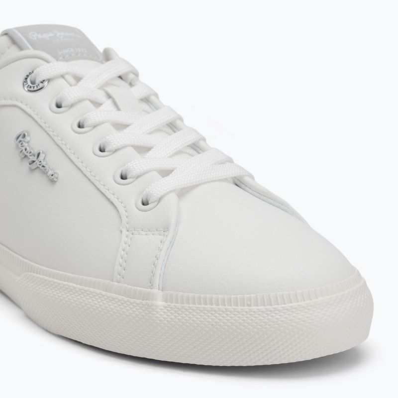Buty damskie Pepe Jeans Kenton Court silver 7