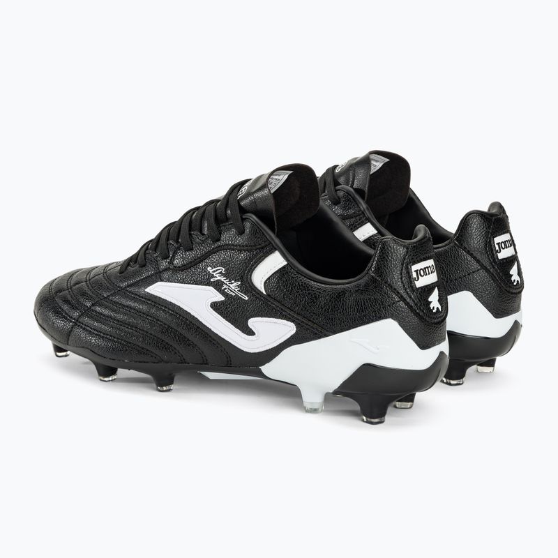 Buty piłkarskie męskie Joma Aguila Cup FG black/white 4