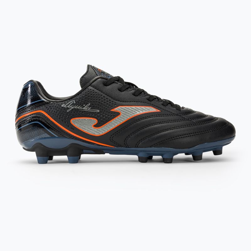 Buty piłkarskie męskie Joma Aguila FG black/blue 2