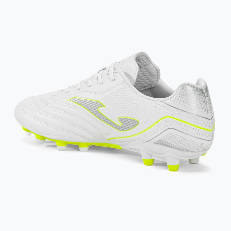 Buty piłkarskie męskie Joma Aguila FG white 3