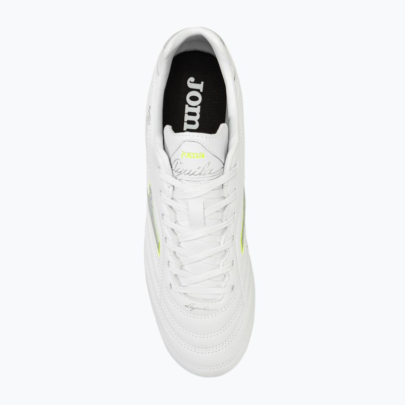 Buty piłkarskie męskie Joma Aguila FG white 5