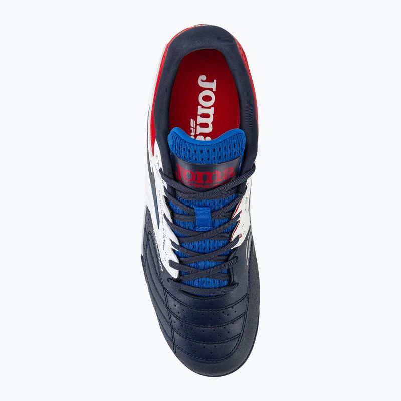Buty piłkarskie męskie Joma Cancha TF marine/white 5