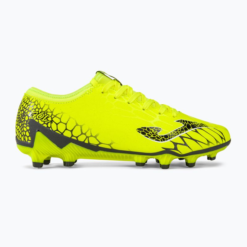 Buty piłkarskie męskie Joma Gol FG lemon fluor 2