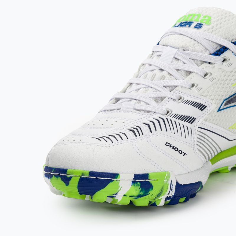 Buty piłkarskie męskie Joma Liga 5 TF white 7