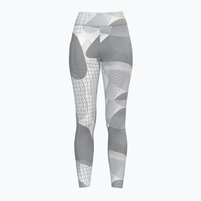 Legginsy tenisowe damskie Joma Challenge Long Tights W white
