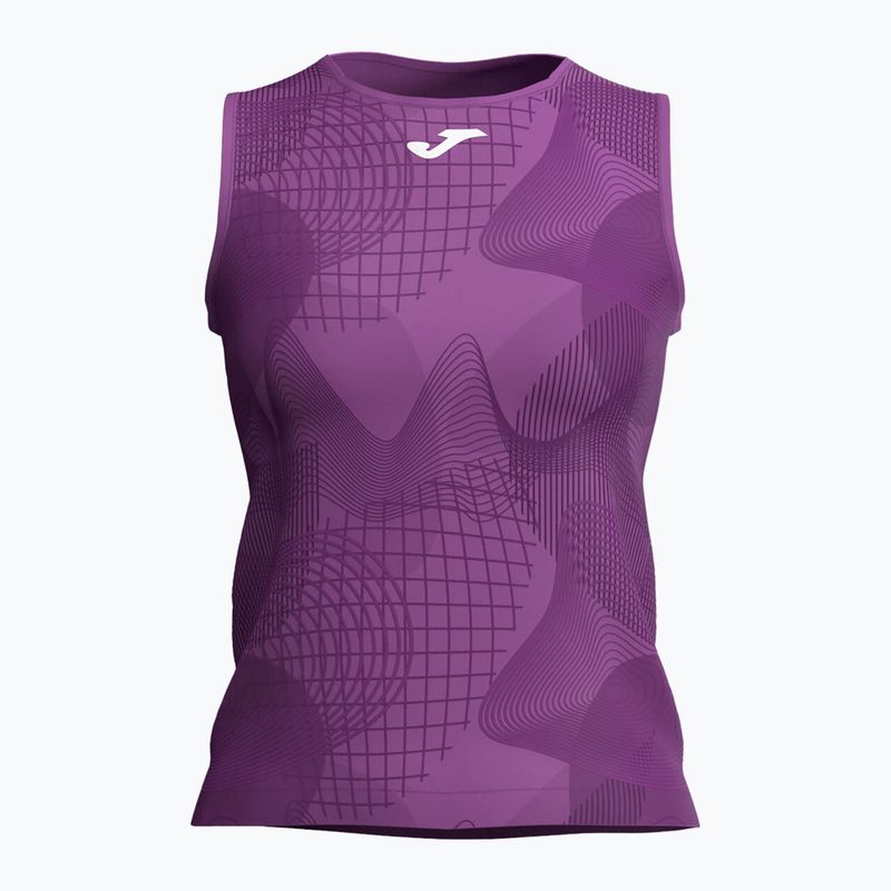 Koszulka tenisowa damska Joma Challenge purple